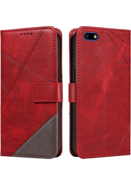 Huawei Y5 Başbakan 2018 Yüksek Kaliteli Deri Telefon Koruma Için Flip Case (Yurt Dışından)