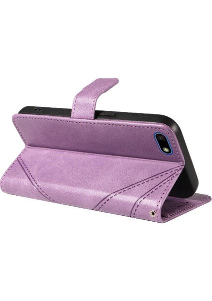 Huawei Y5 Başbakan 2018 Yüksek Kaliteli Deri Telefon Koruma Için Flip Case (Yurt Dışından)