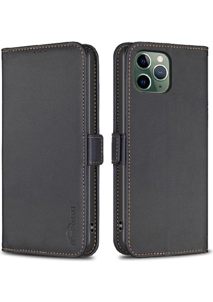 IPhone 11 Için Flip Case Pro Max Kickstand Manyetik Kart Yuvaları Tutucu Tpu (Yurt Dışından)