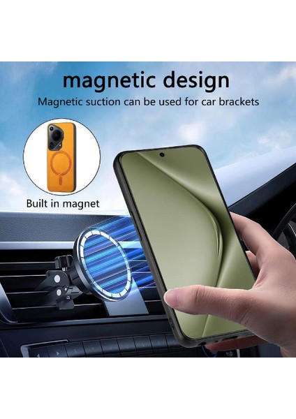 Huawei Pura 70 Ultra Kablosuz Şarj Magsafe Araba Mounts Için Flip Case (Yurt Dışından) fiyatları