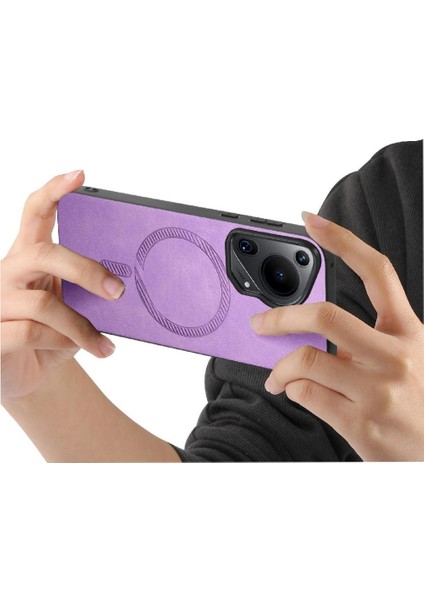 Huawei Pura 70 Ultra Kablosuz Şarj Magsafe Araba Mounts Için Flip Case (Yurt Dışından) modelleri