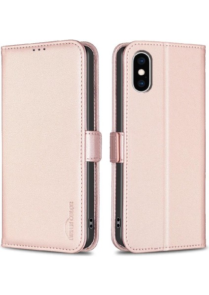 IPhone x Için Flip Case/xs Pu Deri Cüzdan Kart Yuvaları Tutucu Kickstand (Yurt Dışından)