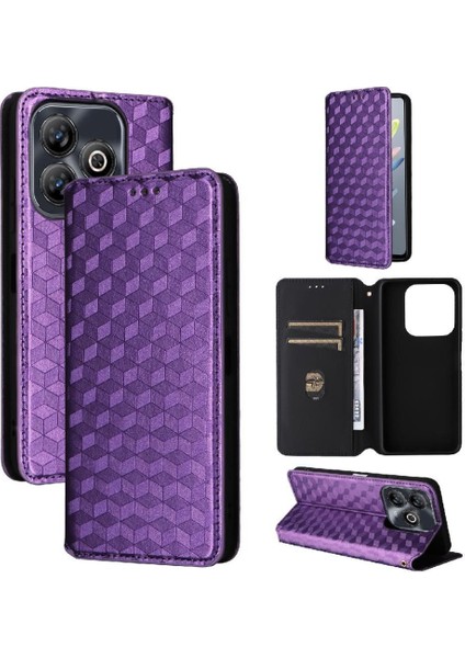 Zte Blade A75 4g 3D Desen Manyetik Kapatma Cüzdan Kartı Için Flip Case (Yurt Dışından)