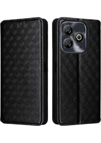 Zte Blade A75 4g 3D Desen Manyetik Kapatma Cüzdan Kartı Için Flip Case (Yurt Dışından)