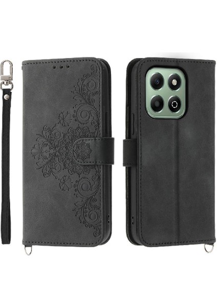 Onur X6B Darbeye Dayanıklı Kabartmalı Çoklu Kredi Kartı Yuvaları Için Flip Case (Yurt Dışından)
