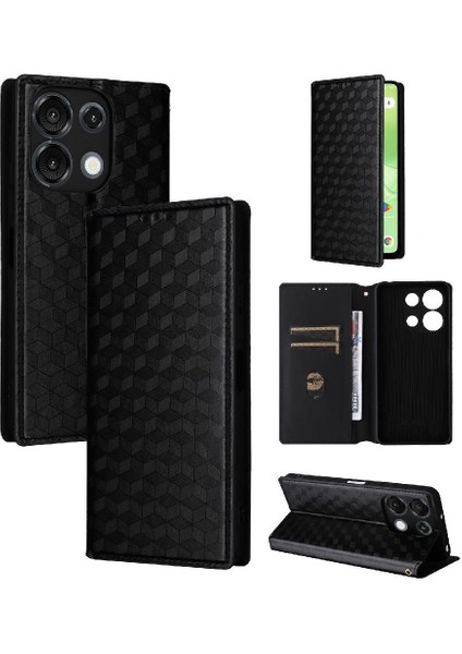 Umidigi G9 5g Manyetik Kapatma Kart Yuvaları Için Flip Case Tutucu 3D Desen (Yurt Dışından)