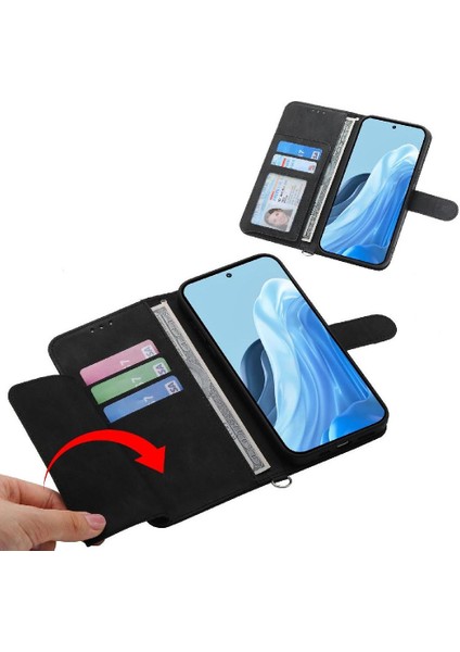 Samsung Galaxy M35 Çoklu Kredi Kartı Yuvaları Için Flip Case Darbeye (Yurt Dışından)