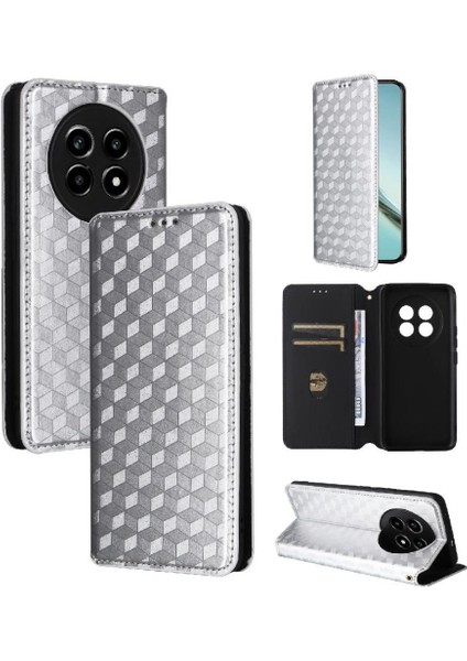 Realme 13 Pro Artı 5g Kart Yuvaları Için Flip Case Tutucu 3D Desen Cüzdan (Yurt Dışından)