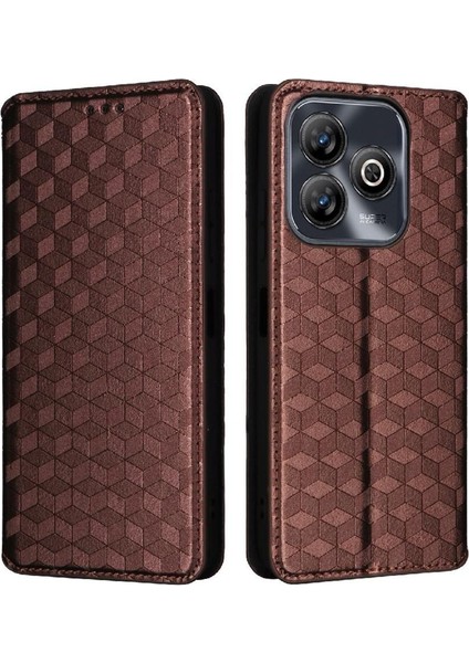 Zte Blade A75 4g 3D Desen Manyetik Kapatma Cüzdan Kartı Için Flip Case (Yurt Dışından)