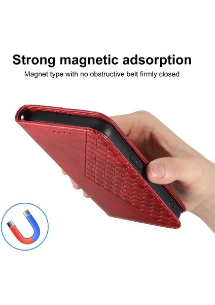 Samsung Galaxy A16 Günlük Kullanım Için Flip Case Eşkenar Dörtgen Şekli El Kayışı Standı (Yurt Dışından)