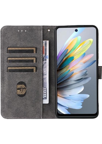 Zte Blade A75 4g Kart Yuvaları Kapak Manyetik Kapatma Flip Folio Pu (Yurt Dışından) fiyatları