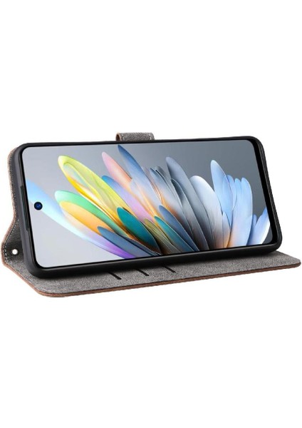 Zte Blade A75 4g Kart Yuvaları Kapak Manyetik Kapatma Flip Folio Pu (Yurt Dışından) fiyatları