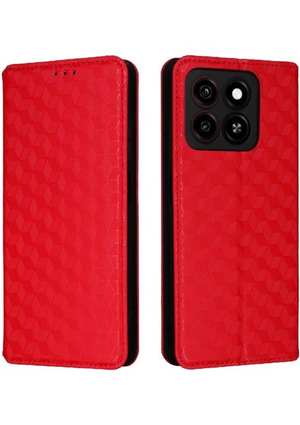 Manyi Mall Zte Blade A35 Kart Yuvaları Tutucu Pu Deri Cüzdan Kapatma Için Flip Case (Yurt Dışından)