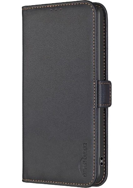 IPhone 15 Için Flip Case Artı Kickstand Kart Yuvaları Tutucu Manyetik Pu Tpu (Yurt Dışından)