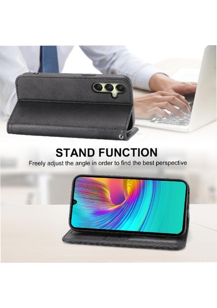 Samsung Galaxy A16 Günlük Kullanım Için Flip Case Eşkenar Dörtgen Şekli El Kayışı Standı (Yurt Dışından)