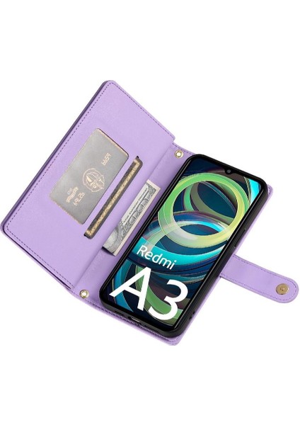 Xiaomi Redmi A3 Için Flip Case Çok Fonksiyonlu Standı Iş Crossbody (Yurt Dışından) indirimleri