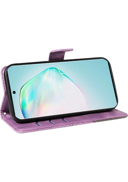 Samsung Galaxy S10 Lite Yüksek Kalite ve Kart Yuvası Deri Için Flip Case (Yurt Dışından)