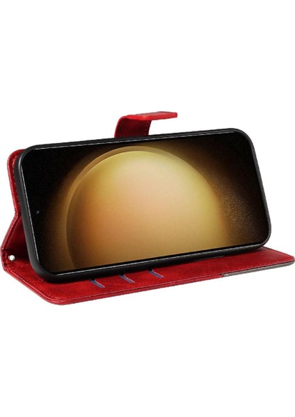 Elmas Dikiş Yüksek Kaliteli Telefon ile Samsung Galaxy S23 Için Flip Case (Yurt Dışından) fırsatları