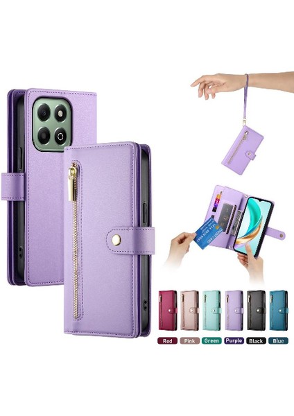 Onur X6B Kickstand Cüzdan Bölmesi Bilek Kayışı Kartı Için Flip Case (Yurt Dışından) indirimleri