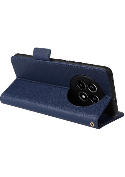 Realme 13 Pro Artı Manyetik Kart Yuvaları Için Flip Case Tutucu Yan Toka Pu (Yurt Dışından)