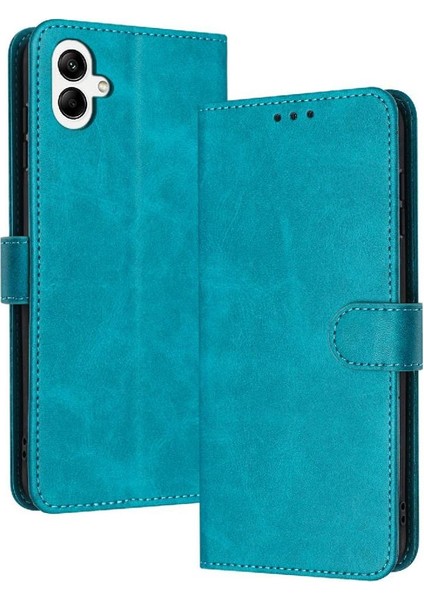 Kart Yuvası ile Samsung Galaxy A06 Kickstand Pu Deri Için Flip Case (Yurt Dışından)