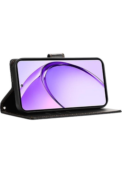 Oppo A3 Pro 5g Için Flip Case Üç Kart Yuvaları Darbeye Şok Emici (Yurt Dışından)