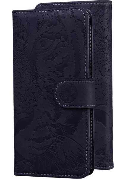 Infinix Sıfır 8 Kickstand Koruyucu Deri Cüzdan Kabartmalı Flip Case (Yurt Dışından)