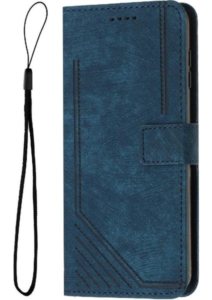 Samsung Galaxy A16 Kickstand Cüzdan Pu Deri Kart Için Flip Case (Yurt Dışından)