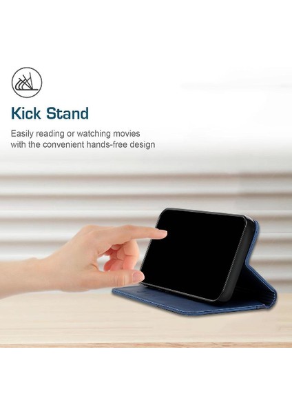 Samsung Galaxy A06 Cüzdan Kickstand Pu Deri Kart Için Flip Case (Yurt Dışından)