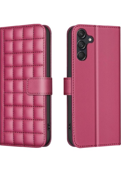 Samsung Galaxy A15 Için Flip Case 4g/5g Iş Basit Stil Pu Deri (Yurt Dışından)