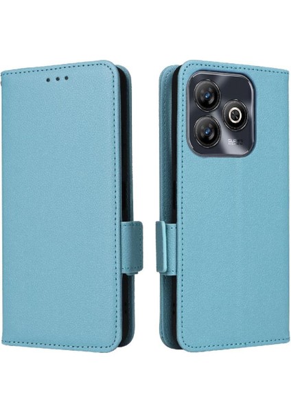 Zte Blade A75 4g Için Flip Case Cüzdan Kart Yuvaları Tutucu Pu Deri Yan (Yurt Dışından)