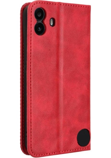 Nothing Kılıf Cmf Telefon 1 Manyetik Kapatma Pu Deri Cüzdan (Yurt Dışından)