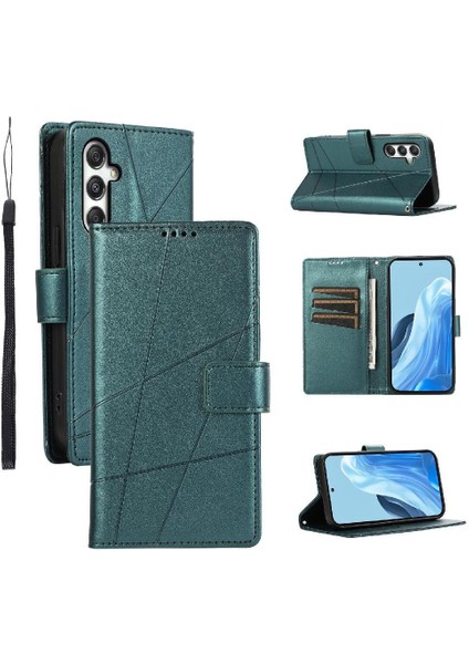 Samsung Galaxy M35 Darbeye Üç Kart Yuvaları Şok Için Flip Case (Yurt Dışından)