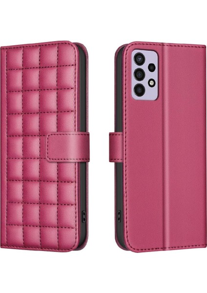 Samsung Galaxy M23 Cüzdan Kart Yuvaları Tutucu Koruyucu Pu Için Flip Case (Yurt Dışından)