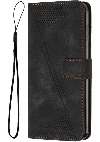 Samsung Galaxy A06 Cüzdan Kickstand Kart Ekleme Pu Deri Için Flip Case (Yurt Dışından)
