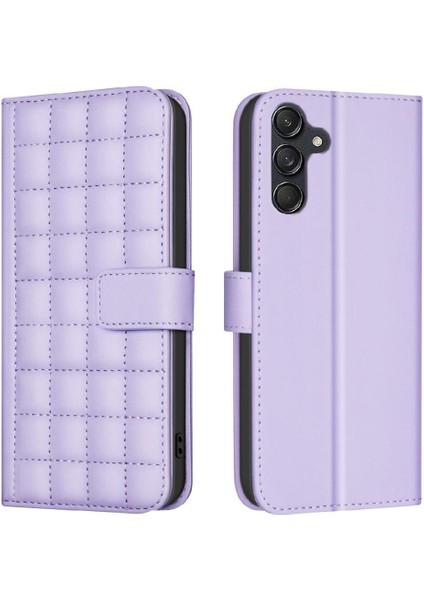 Samsung Galaxy A15 Için Flip Case 4g/5g Iş Basit Stil Pu Deri (Yurt Dışından)