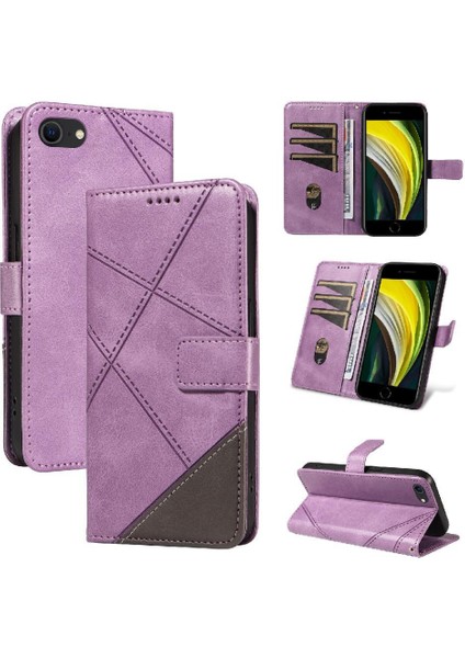 IPhone Se 2020/SE 2022 Deri Telefon Koruma Çantası ile Flip Case (Yurt Dışından)