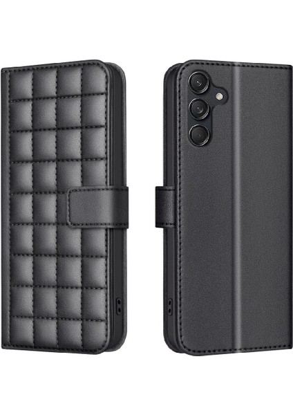 Samsung Galaxy A25 5g Için Flip Case Cüzdan Kart Yuvaları Tutucu Iş Pu (Yurt Dışından)