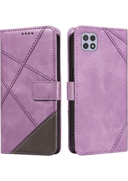 Samsung Galaxy A22 5G/A22S 5g ve Kart Yuvası Deri Telefon Için Flip Case (Yurt Dışından)