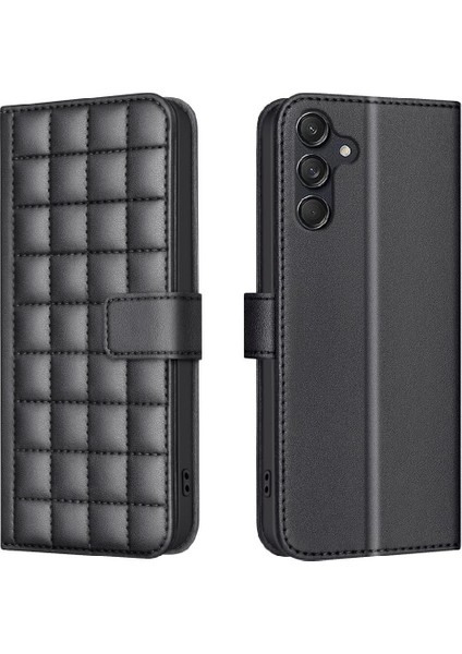 Samsung Galaxy A15 Için Flip Case 4g/5g Iş Basit Stil Pu Deri (Yurt Dışından)