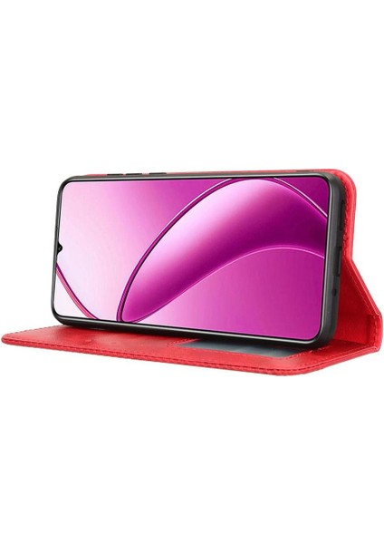 Oukitel C53 Pu Deri Cüzdan Manyetik Kapatma Için Kılıf (Yurt Dışından) fırsatları