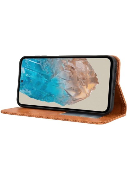 Samsung Galaxy M35 5g Cüzdan Manyetik Kapatma Pu Deri Kılıf (Yurt Dışından) fırsatları