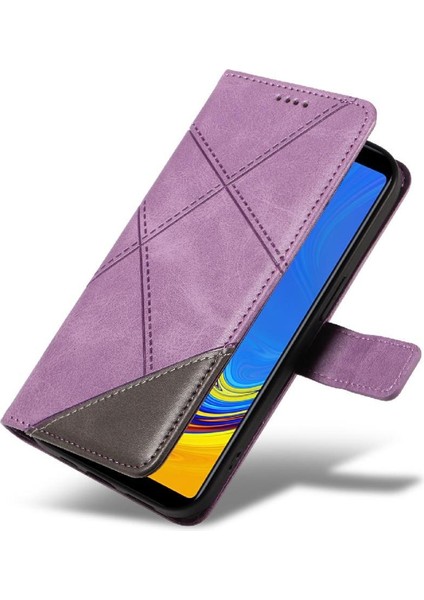 Samsung Galaxy A9 2018 Deri Telefon Koruma Çantası Için Flip Case ve (Yurt Dışından)