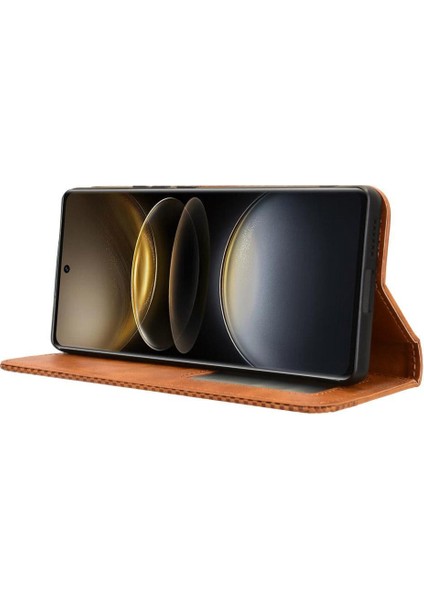 Vivo X100 Için Kılıf Ultra 5g Manyetik Kapatma Pu Deri Cüzdan (Yurt Dışından) fırsatları