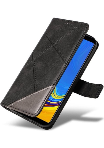 Samsung Galaxy A9 2018 Deri Telefon Koruma Çantası Için Flip Case ve (Yurt Dışından)