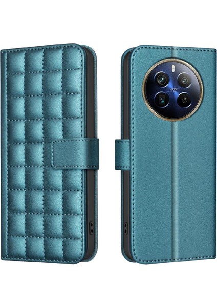 Realme 12 Pro Artı 5g Iş Için Flip Case Basit Stil Cüzdan Kart Pu (Yurt Dışından)