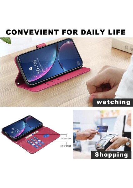 Realme 12 Pro Artı 5g Iş Için Flip Case Basit Stil Cüzdan Kart Pu (Yurt Dışından)