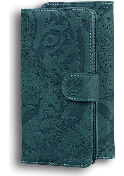 Tecno Kıvılcım 10C Deri Cüzdan Kickstand Koruyucu Kabartmalı Için Flip Case (Yurt Dışından)