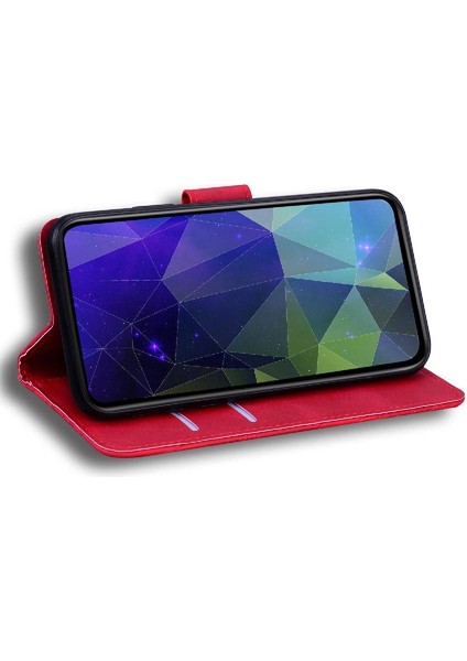 Xiaomi Redmi Not 12 Için Flip Case 5g Deri Cüzdan Kabartmalı Sevimli Kaplan (Yurt Dışından)