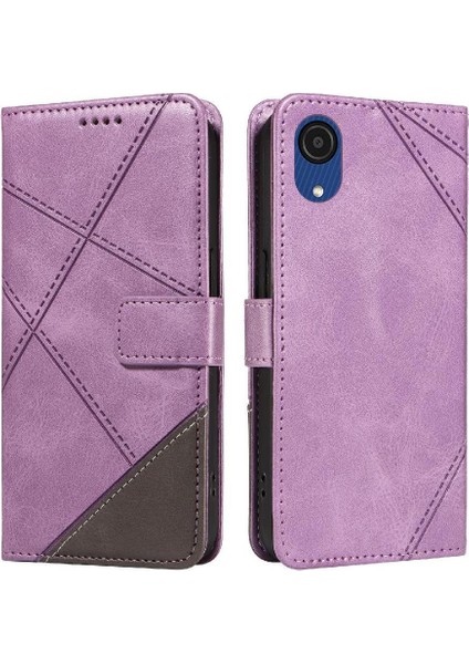 Elmas Dikiş Yüksek Kalite ile Samsung Galaxy A03 Çekirdek Için Flip Case (Yurt Dışından)